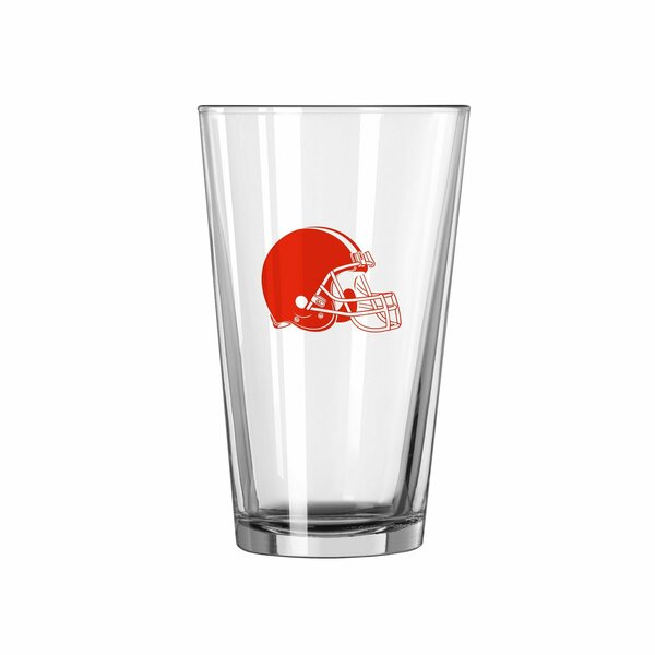 Logo Brands Cleveland Browns 16oz Gameday Pint Glass 608-G16P-1